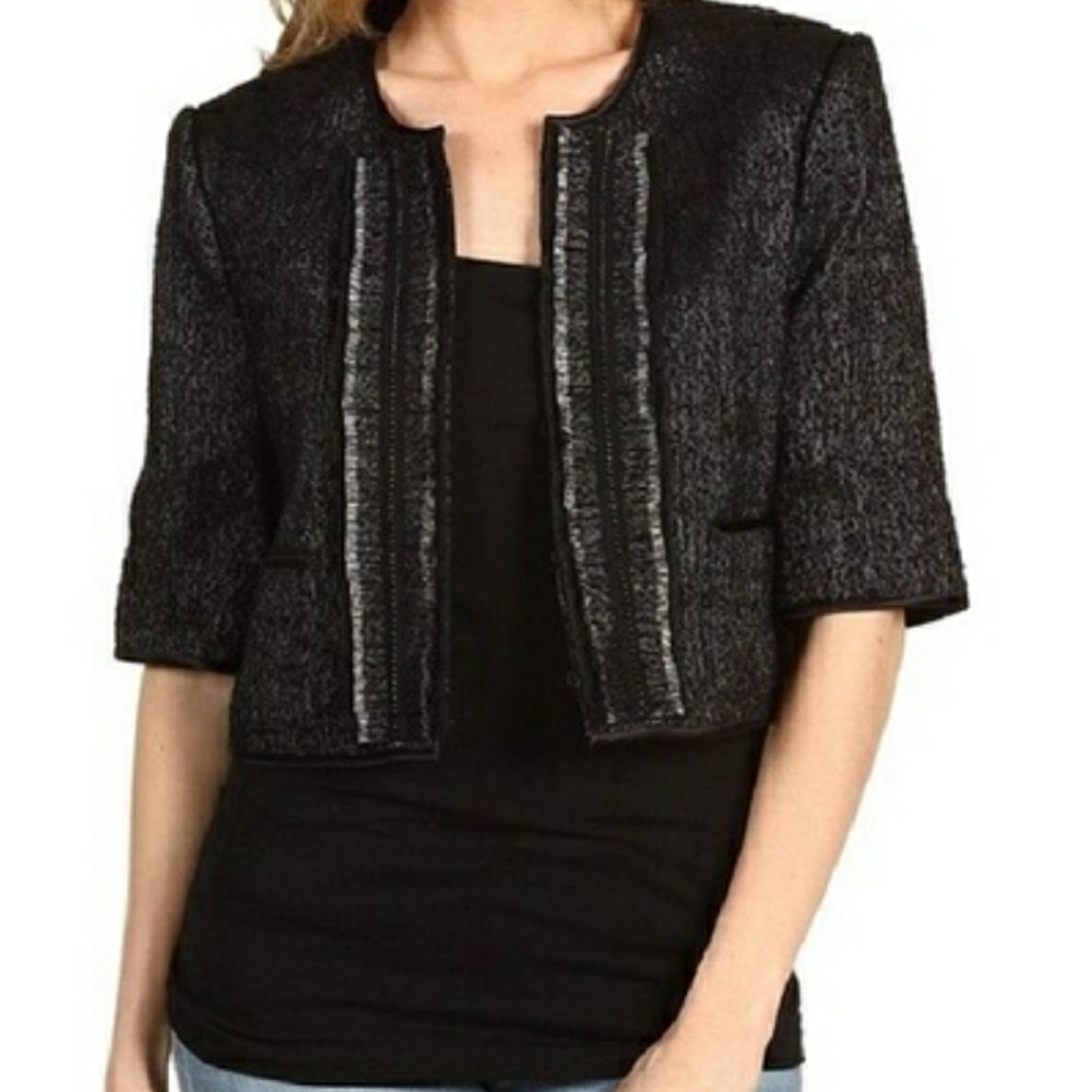 BCBG Max Azria Campbell Cropped Jacket
